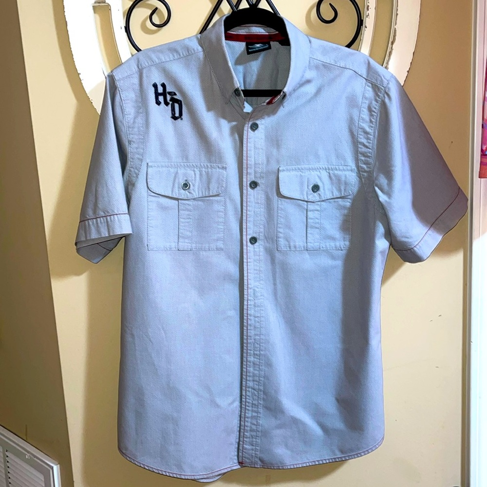 Harley Davidson Button Down